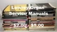 Lowrey Organ Service Manuals Models: TLOKS, TP, TPL, TPS TSXX, TSO, V (U Pick)