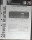 KENWOOD KA-727 Amplifier Service Manual Original HSQ