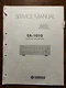Yamaha CA-1010 Pre-Main Amplifier Service Manual Vintage Original Rare OEM