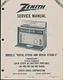 Service Manual ZENITH Transoceanic Royal D7000-1 Chassis 500MDR70 Schematic