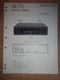 Kenwood Service Manual~GE-711 Graphic Equalizer~Original Repair Manual