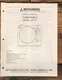 Mitsubishi DP-37 Record Player / Turntable Service Manual *Original*