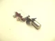 PIONEER CT-4141 CASSETTE PARTS - skip switch & knob