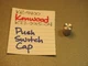 📈 KENWOOD K27-0015-04 PUSH SWITCH CAP KNOB KR-9400 STEREO RECEIVER