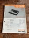 SONY Stereo Cassette Corder Tapecorder TC-138SD Service Manual