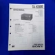 SONY TA-H2600 Service Manual Original Paper OEM Repair Guide - USA