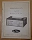 Vintage Original H. H. Scott Model 310B Broadcast Monitor FM Tuner Manual + More