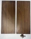 AKAI GX-225D Reel To Reel Tape Deck Left And Right Wood Panels With Screws