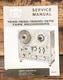 Roberts Model 1640 1650 1660D 1670 Reel to Reel  Service Manual *Original*