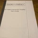 Audio Metrics DA16000.b Users Guide Distribution Amplifier vintage user manual