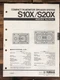 Yamaha S10X S20X Speaker Service Manual *Original*