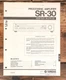 Yamaha SR-30 Amplifier Service Manual *Original*