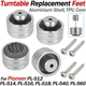 FOR PIONEER TURNTABLE REPLACEMENT FEET PL-512 PL-514 PL-516 PL-518 PL-540 PL-560