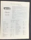 SHERWOOD S-2000 IV Tuner Owners Service Manual Serial 248701 to 249700 Original