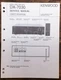 Kenwood DX-7030 DAT Tape Deck  Service Manual *Original*
