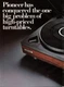 Pioneer  - PL-510 Turntable - Original Magazine Ad -1976
