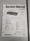 Technics Su-z410 Stereo Integrated Amplifier Service Manual D-5616