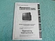 VINTAGE PANASONIC OMNIVISION COMBINATION TV / VCR PV-M OWNERS OPERATING MANUAL