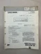 Sony CDP-110 Original Service Manual Free Shipping