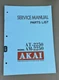 Akai AT-2250 AM-2250 Service Manual/ Parts List D-744