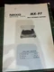 NIKKO MX-P7 MXP7 TURNTABLE Repair Service Manual FROM THE USA **ORIGINAL**