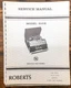 Roberts Model 610X Tape Recorder  Service Manual *Original*