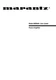 Marantz MM9000 Amplifier Owners Instruction Manual