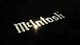 Sticker Label Logo McIntosh Gold MCD12000 MCD600 MCD85 MCD350 MCT500 CD Players