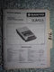 Sanyo slim 12 a service manual original repair book cassette tape recorder