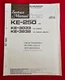 Vintage 1990 Pioneer Original Service Manual for KE-250/3033/3838