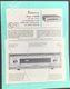 SHERWOOD S-2000 IV Tuner Owners Service Manual for Serial 237571 & up Photocopy