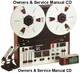 TANDBERG 9100X /9200XD OWNERS & SERVICE MANUALS  ON A CD  FREE SAME DAY SHIPPING