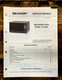 Sharp R-5W32 Microwave  Service Manual *Original*