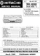 Service Manual Guide For Hitachi TRK-3D30