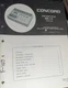 CONCORD F-107 Tape Recorder Service Manual Original