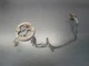 1971 71 YAMAHA HT1 90CC 90 MOTORCYCLE BODY ENGINE STATOR PLATE MOUNT