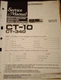 PIONEER CT-10 CT-340 Cassette Tape Deck Service Manual ARP-372-0 Original