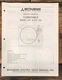 Mitsubishi DP-15 DP-15X Record Player / Turntable Service Manual *Original*