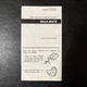 Radio Shack Micronta Manual WalkMate Instructions [M1]
