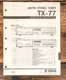 Yamaha TX-77 Tuner Service Manual *Original*