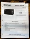 Sharp R-5A85 -5A95 Microwave  Service Manual *Original*