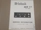Mcintosh MR77 tuner  Vintage Original Service information