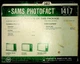 Photofact Schematic Folder 1974 #1417 w Panasonic Color CT-398A TV 030625WNON-12