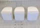 Set Of 3 Bose Acoustimass 6 Series ii Satellite Speakers - Tested!! White.