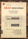 Akai CS-F110 CS-F210 CS-F12 Cassette  Service Manual *Original*