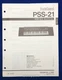 Original Yamaha PortaSound Keyboard Service Manual -- PSS-21