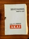 Akai AA-1010DB Receiver Service Manual *Original*