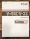 TEAC V-44C V-33 Cassette Owners / User Manual *Original*