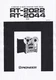Service manual for Pioneer RT-2022, RT-2044