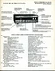 VINTAGE SHERWOOD SERVICE MANUAL SOLID STATE STEREO RECEIVER MODEL S-7500/ S-8500